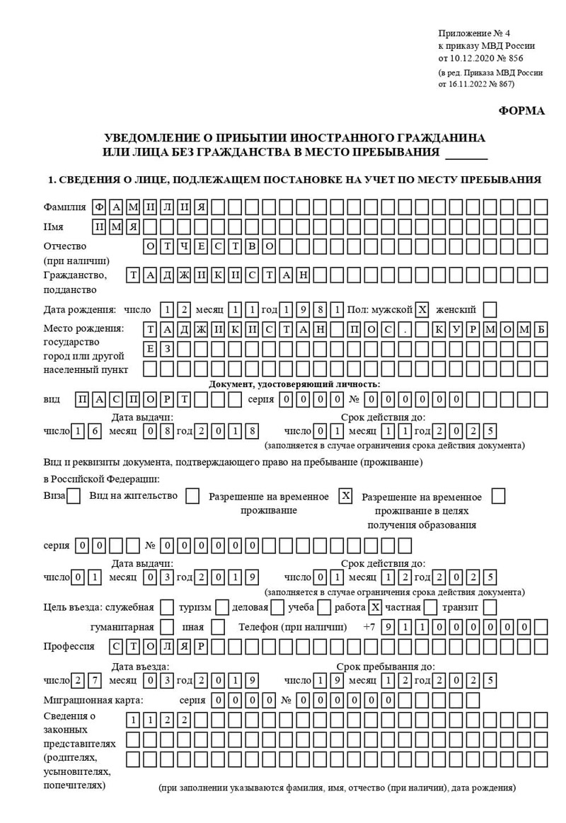 временная регистрация в Красновишерске